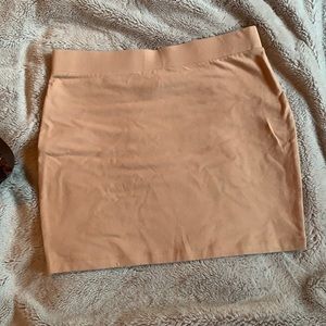 Beige Forever 21 Skirt
